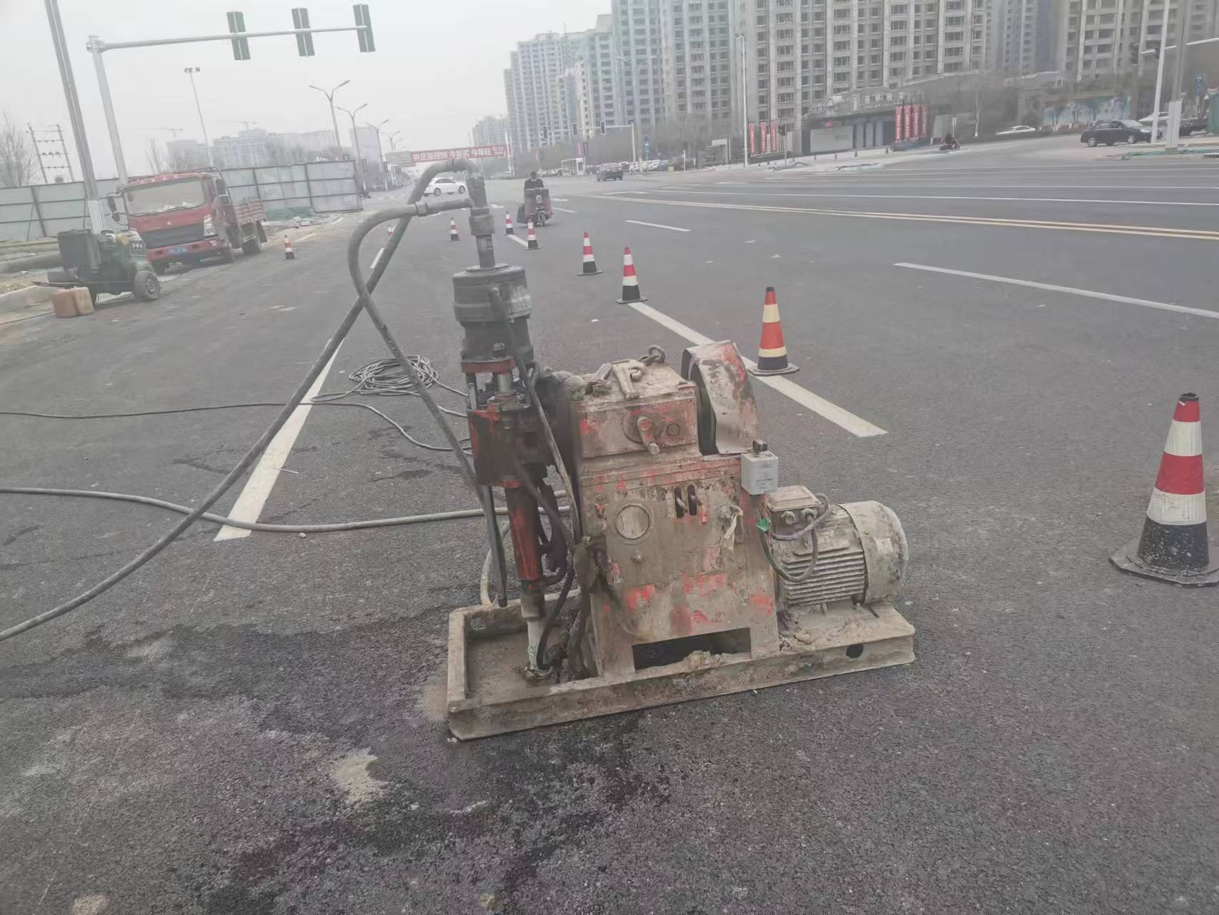 竞秀路基注浆